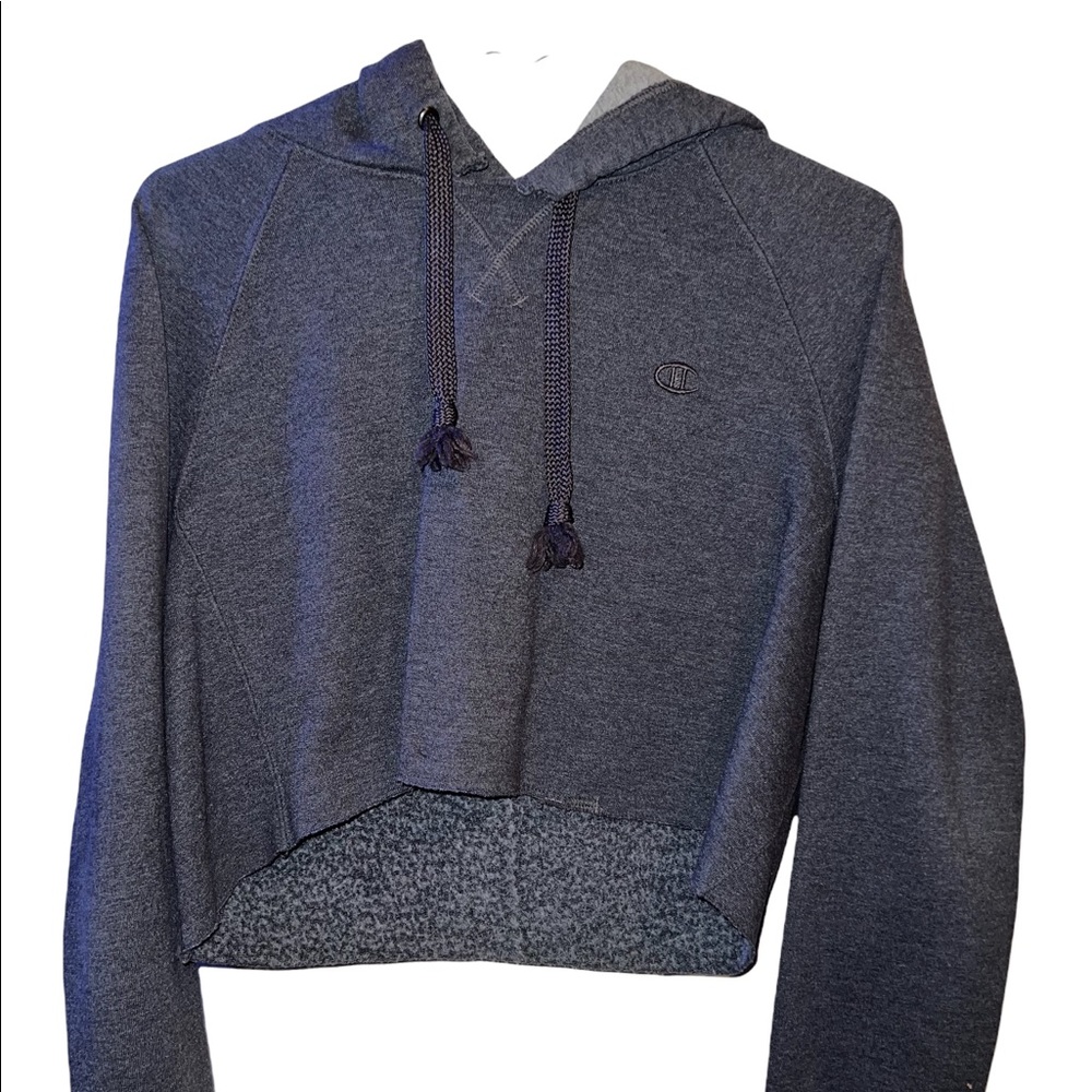Cropped champion hoodie